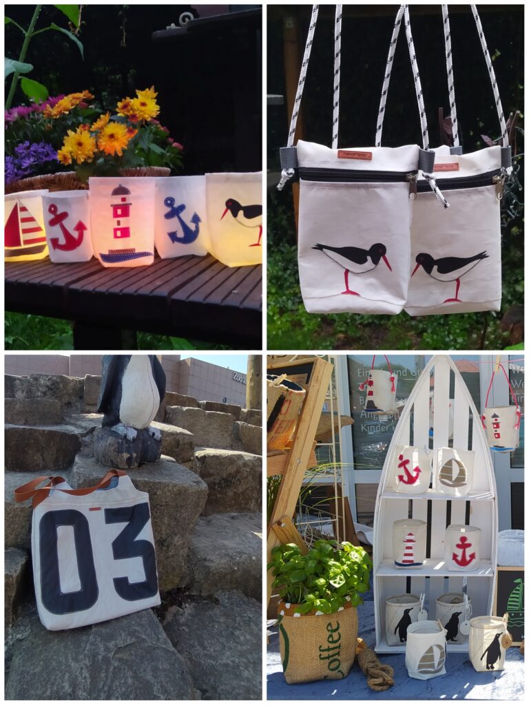 Marlies Döhle - Windlichter und Taschen aus gesegeltem Segel